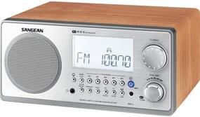 img 3 attached to 📻 Sangean WR-2 AM/Wooden Receiver in Walnut Finish