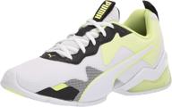 puma valiant training shoes white men's shoes: optimal athletic wear for dynamic performance logo