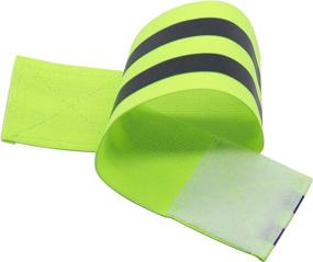 img 1 attached to 🏃 Happy Trees Reflective Wristbands and Armbands: Ultimate Safety Accessories for Jogging, Walking, Cycling (4 Pcs)