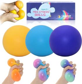 img 4 attached to 🌟 Squishy Stress Balls for Adults and Kids