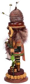 img 1 attached to 🐝 Kurt S. Adler 15-Inch Multi-Colored Hollywood Bee Keeper Nutcracker