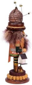 img 2 attached to 🐝 Kurt S. Adler 15-Inch Multi-Colored Hollywood Bee Keeper Nutcracker