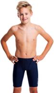 youth crescents boys' clothing: 👕 flow swim jammer for enhanced performance logo
