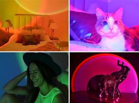 img 2 attached to 🌅 LUMA Sunset Lamp - APP & Remote Control LED Sunset Projector Lamp with 16 RGB Color Changing Lights & Soft Tripod – Golden Hour Ambiance for Photography, Influencers, Parties, Home Decor -Ebook