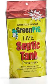 img 4 attached to 🐷 GREEN PIG 52 Live Septic Tank Treatment: Prevent Backups with Easy Flush Formula - 1 Year Supply, White-Consumer Strength