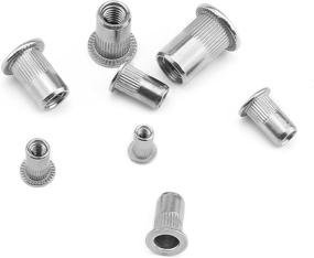 img 2 attached to Sutemribor 304 Stainless Steel Threaded Rivetnut Insert Nutsert Kit - 200 Pcs, 6 Sizes (M3 M4 M5 M6 M8 M10)