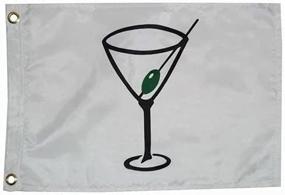 img 1 attached to 🍹 Taylor Made Products 9118 Cocktail Boat Flag - 12x18 Inches