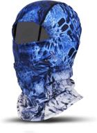 extremus icekap winter balaclava face mask for men, tactical ski mask logo