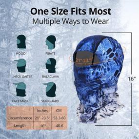 img 2 attached to Extremus IceKap Winter Balaclava Face Mask for Men, Tactical Ski Mask