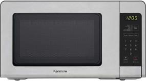 img 3 attached to 🖥️ Kenmore 70723 Stainless Steel Compact Microwave: 0.7 cu. ft, 700W, 10 Power Settings, 6 Heating Presets, ADA Compliant