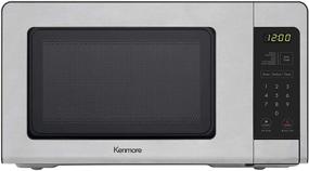 img 4 attached to 🖥️ Kenmore 70723 Stainless Steel Compact Microwave: 0.7 cu. ft, 700W, 10 Power Settings, 6 Heating Presets, ADA Compliant