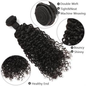 img 1 attached to Rosette Hair Extension Brazilian Unprocessed Hair Care