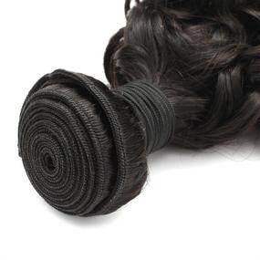 img 3 attached to Rosette Hair Extension Brazilian Unprocessed Hair Care