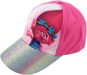 img 4 attached to 🧢 DreamWorks Trolls Kids Baseball Cap – Toddler Hat for Girls Ages 4-7