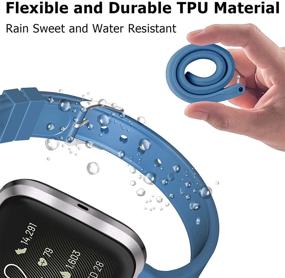 img 3 attached to Wekin Compatible Replacement Wristbands Smartwatch