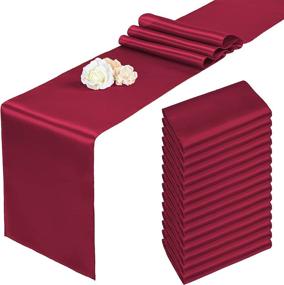 img 4 attached to Burgundy Rectangle Graduation Engagements Decoration