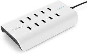 img 4 attached to 💡 Enhanced Belkin RockStar 10-Port USB Charging Station Power Strip (2.4 Amp per Port)