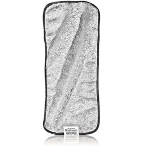 img 1 attached to 🧖 Efficient Nano Towel Makeup Remover Face Wash Cloth for Sensitive Skin - Fast & Chemical-Free Cosmetics Removal, Facial Dirt & Oil Eraser. Ideal for Acne & Exfoliating (Grey)