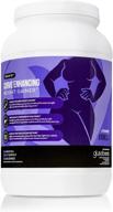gluteboost thickfix: gain curves & muscle mass with grass-fed whey protein shake - 1 month supply - creamy vanilla flavor logo