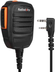 img 4 attached to 🎧 Radioddity RS22 Remote Speaker Mic: Clear Sound for Baofeng, Kenwood & TYT Two Way Radios (Single PTT)