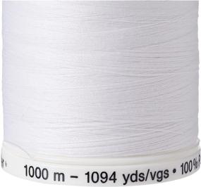 img 2 attached to 🧵 Gutermann White Sewing Thread - 1000mtr/1094yd - All-Purpose Polyester Thread, 5.5x4x4 cm