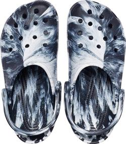 img 1 attached to 👠 Marbled Water Crocs for Women - Classic Style