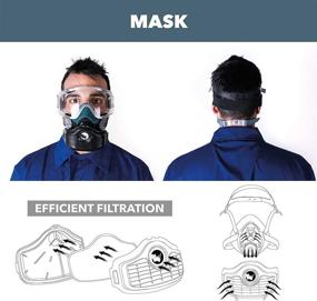 img 3 attached to 🦏 RHINO RH 6021 Polishing Replacement Respirator