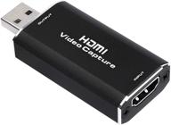 аудио-видео захват устройства tcnewcl | hd 1080p 30fps hdmi к usb 2.0 | прямая трансляция с видеокамеры и экшн-камеры | игры, стриминг, видеоконференции, обучение логотип