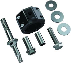 img 1 attached to 🔧 TeraFlex 1123160: JK Steering Stabilizer Relocation Bracket Kit for HD 42mm Tie Rod