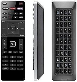 img 2 attached to 📺 Universal Vizio Smart TV Remote Control - Compatible with D-Series, M-Series, P-Series, V-Series - Featuring Dual Side QWERTY Keyboard