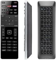 📺 universal vizio smart tv remote control - compatible with d-series, m-series, p-series, v-series - featuring dual side qwerty keyboard logo