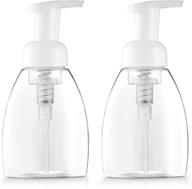 premium bar5f foaming soap dispenser pump-bottle for dr. bronner's castile liquid soap - 250ml (8.5 oz) (pack of 2): easy-to-use, durable & efficient logo