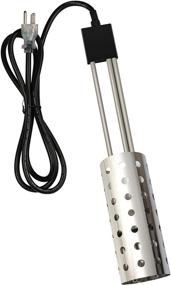 img 4 attached to 🔥 UL-Listed 1500W Immersion Heater by Gesail - Submersible Bucket Water Heater with Stainless-Steel Guard, Thermostat, and Auto Shutoff - Ideal for Home, Travel, and Winter Jobs