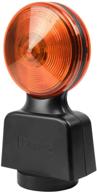 amber led caution light with magnetic base - blazer international c42a logo