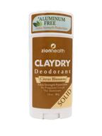 🍊 защитный стик-антиперспирант zion health adama clay, цитрусовое цветение | 2.5 унции логотип