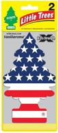 little trees x-tra strength car air freshener - long-lasting scent for auto/home - 24 count (12) 2-packs - extra fragrance boost, made in america logo