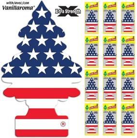 img 3 attached to Little Trees X-tra Strength Car Air Freshener - Long-Lasting Scent for Auto/Home - 24 Count (12) 2-Packs - Extra Fragrance Boost, Made in America