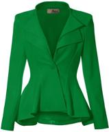 👩 jk43864 women's clothing: stylish women's double office blazer for a boosted workwear wardrobe logo