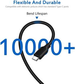 img 2 attached to 🔌 High-Speed USB C Laptop Charger 65W 45W for HP Chromebook 14 13 X360 G5 14-ca051wm 14-ca061dx 14-ca020nr 14-ca060nr 14-ca043cl 14-ca052wm 11 11A G6 G7 G8 EE Spectre EliteBook - Type C Power Supply Adapter