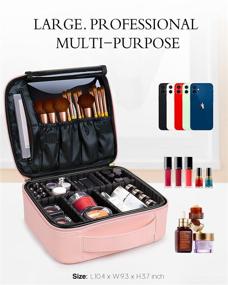 img 2 attached to 💧 Luxtude Waterproof Adjustable Cosmetics Organizer
