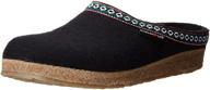 stylish and supportive: haflinger gz clog earth womens - unearth comfort and fashion in every step! logo