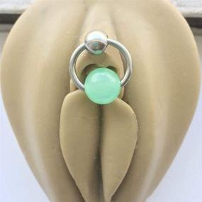 img 2 attached to Enhancing Serenity: Chinese Jade VCH Barbell Door Knocker for Calming Experience