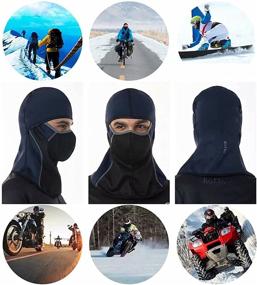 img 2 attached to ROTTO Balaclava Motorcycle Windproof Waterproof Outdoor Recreation for Hiking & Outdoor Recreation Clothing