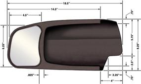 img 1 attached to CIPA 11400 Dodge Custom Towing Mirror: Enhance Your Towing Experience