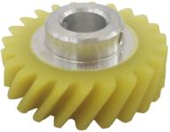 🔄 high-quality mixer worm gear replacement (w10112253) for whirlpool & kitchenaid mixers - replaces 4162897, 4169830, ap4295669 logo