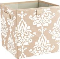 📦 closetmaid 16087 premium french vanilla print storage bin with 2 convenient handles logo