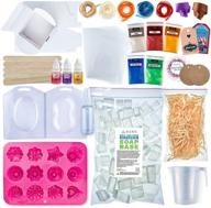 🧼 alexes diy soap making kit for adults - make your own soap supplies kit - 1.1 lb glycerin soap base - handmade soap kit for beginners logo