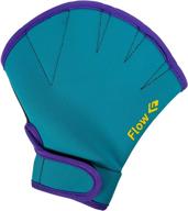 🏊 enhanced swimming resistance gloves - webbed gloves for water aerobics, aquatic fitness, and swim training logo