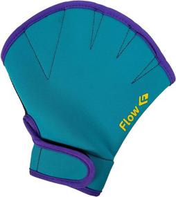 img 3 attached to 🏊 Enhanced Swimming Resistance Gloves - Webbed Gloves for Water Aerobics, Aquatic Fitness, and Swim Training