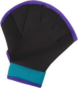 img 2 attached to 🏊 Enhanced Swimming Resistance Gloves - Webbed Gloves for Water Aerobics, Aquatic Fitness, and Swim Training